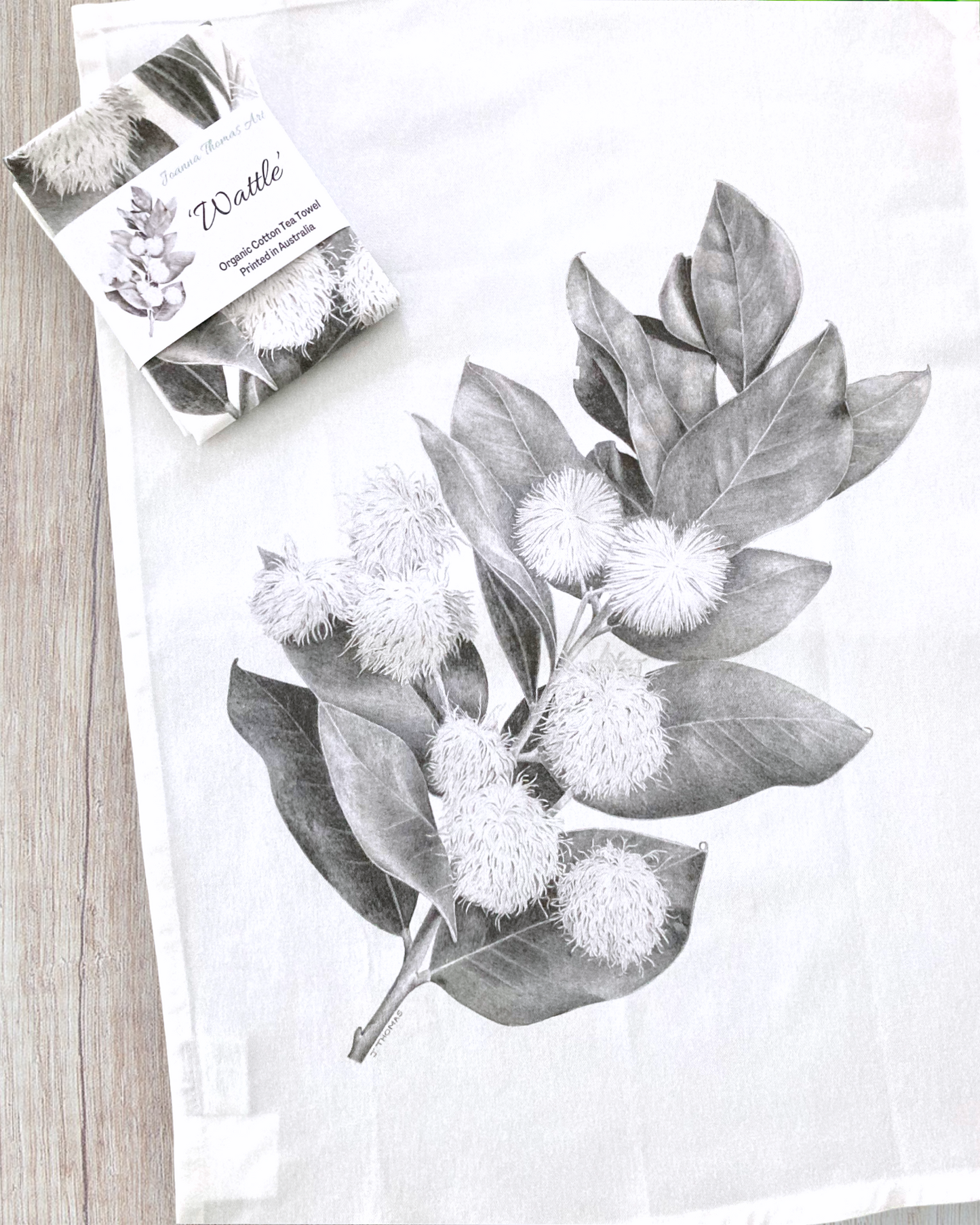 Wattle Tea Towel