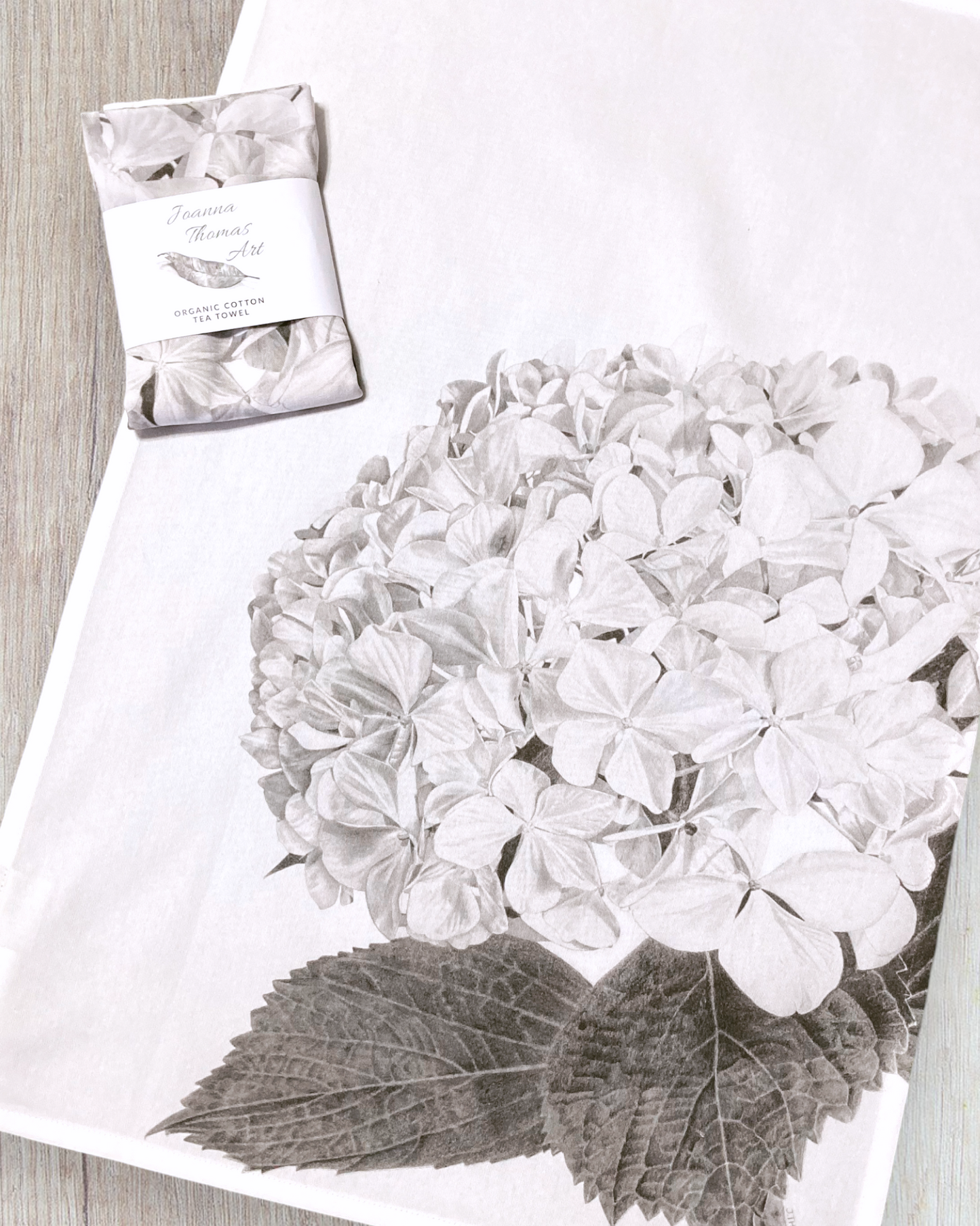 Hydrangea Tea Towel