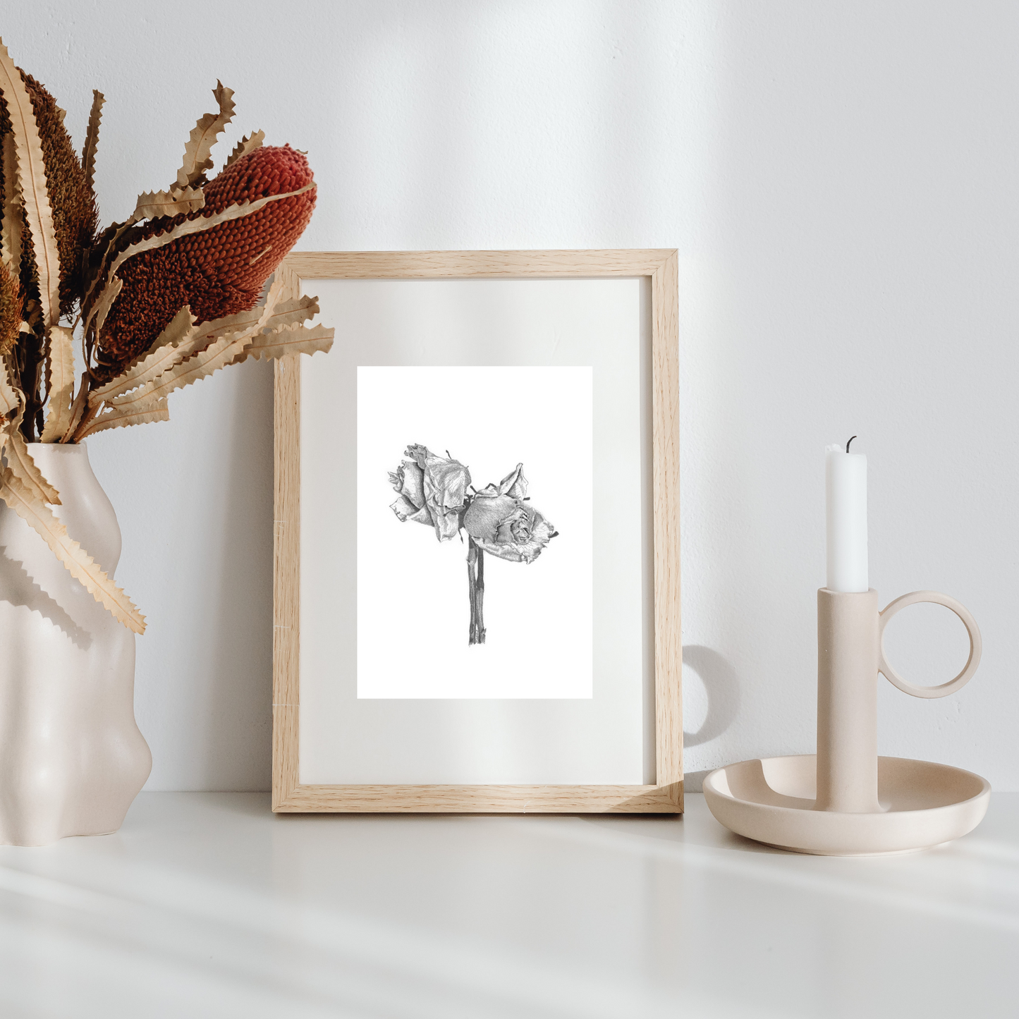Double Rose- Print