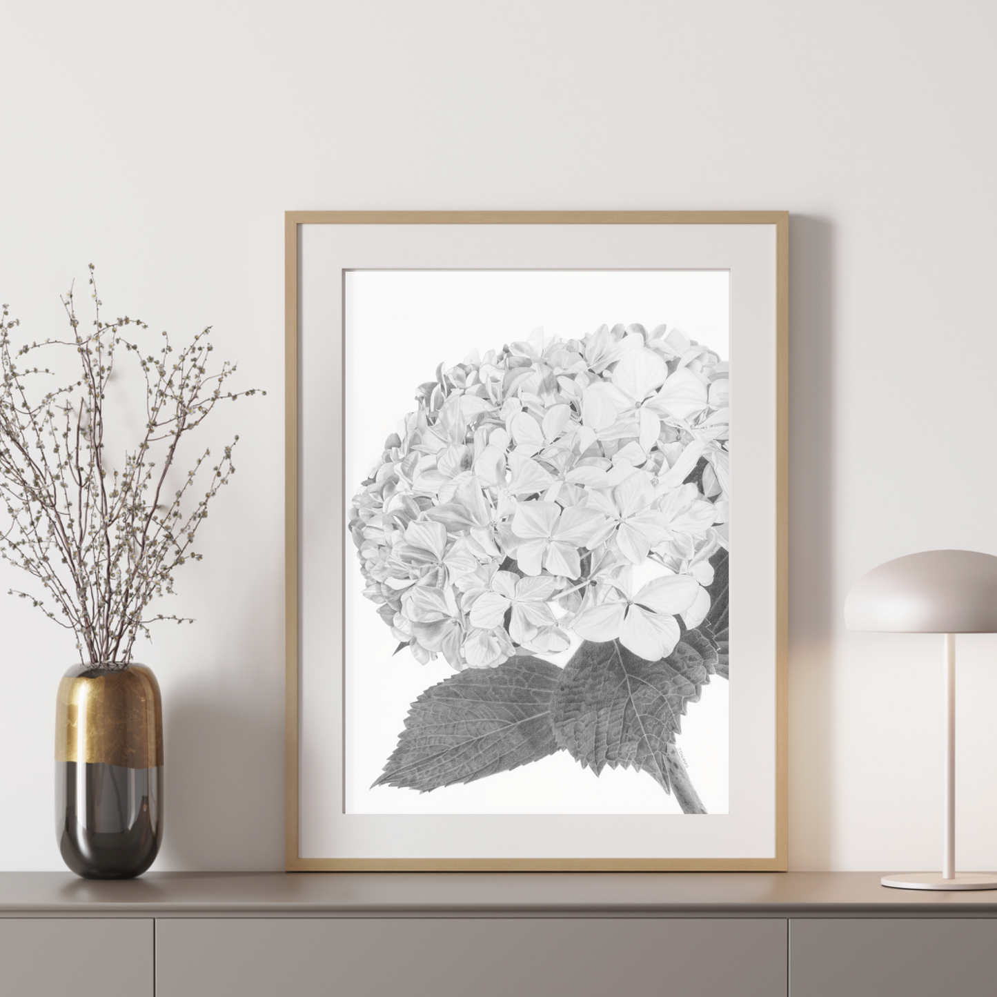 Hydrangea- Print