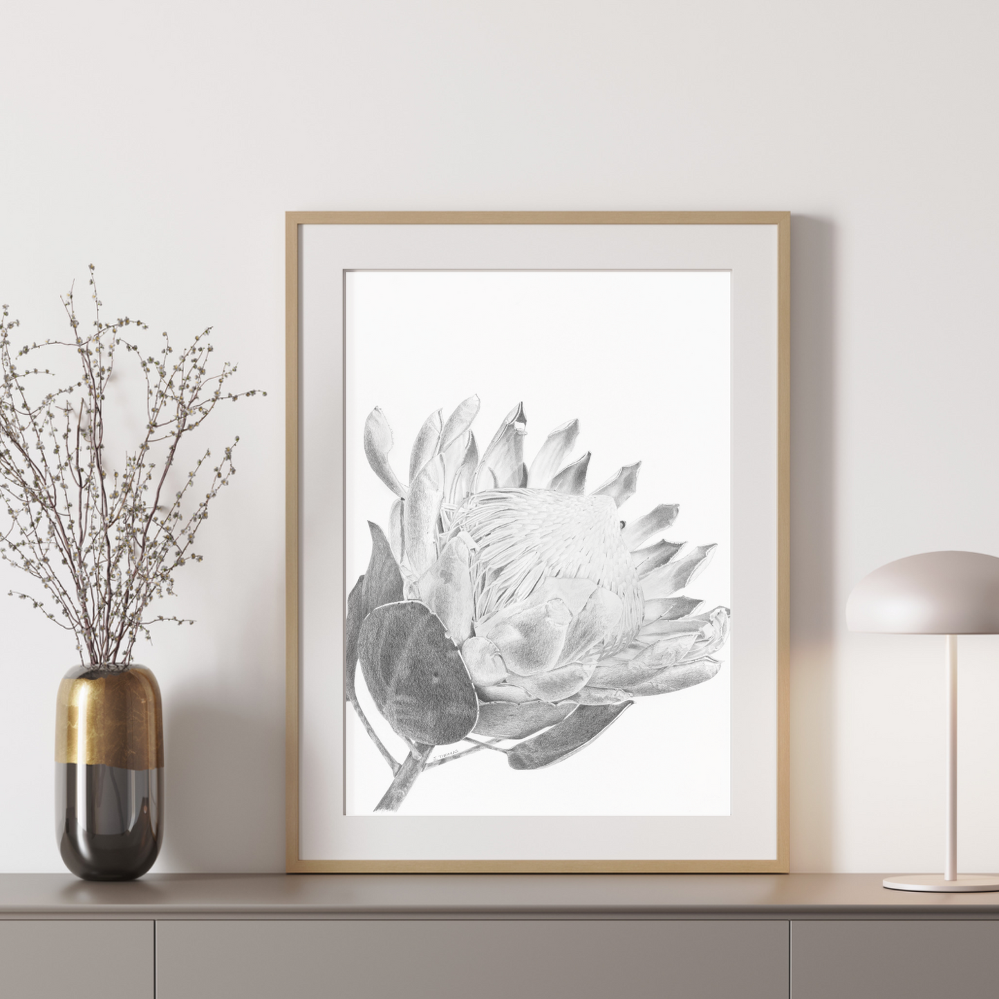 King Protea- Print