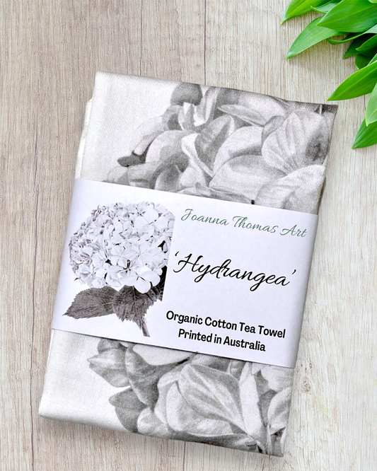Hydrangea Tea Towel